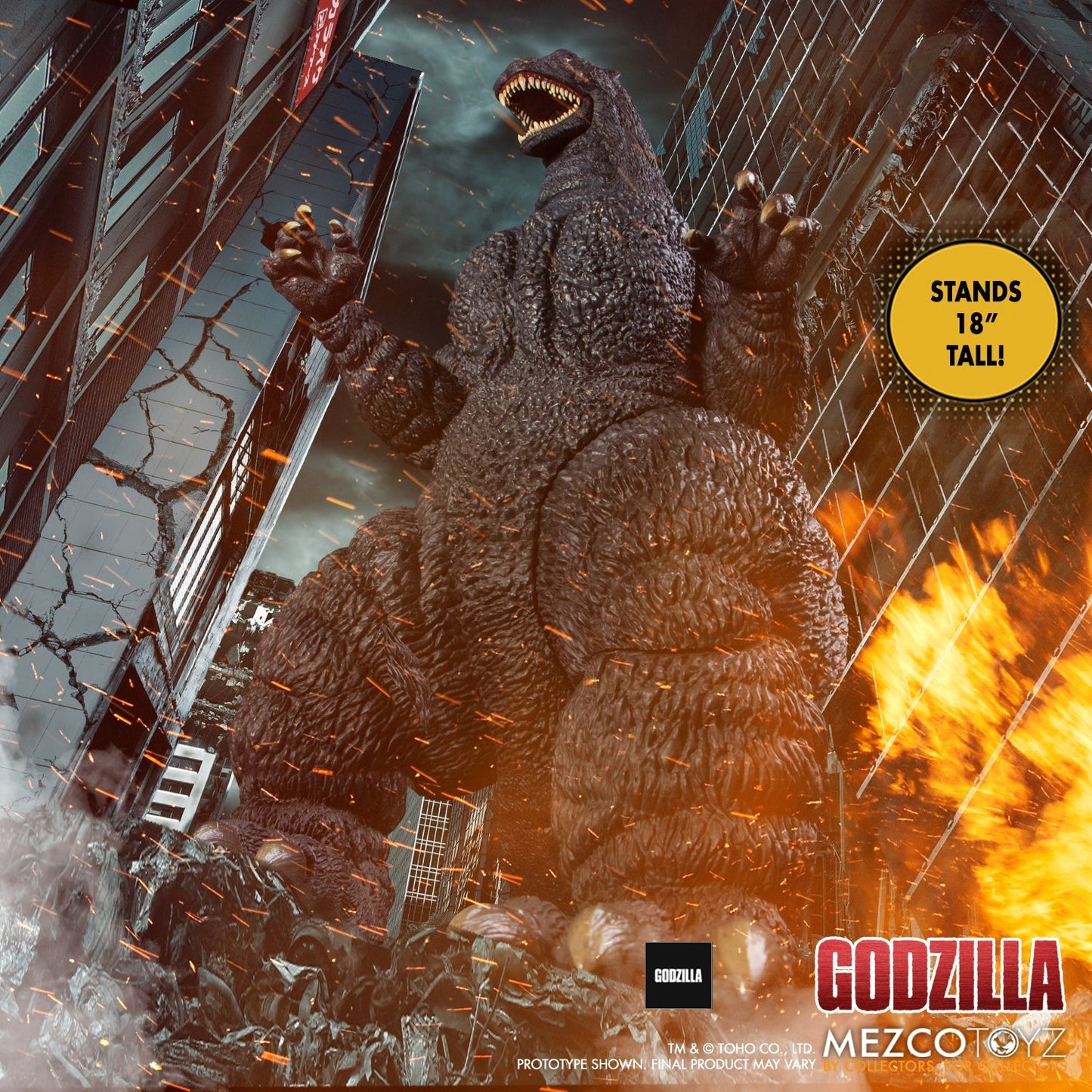 Ultimate Godzilla: Godzilla Mezco Toys 18" Figure