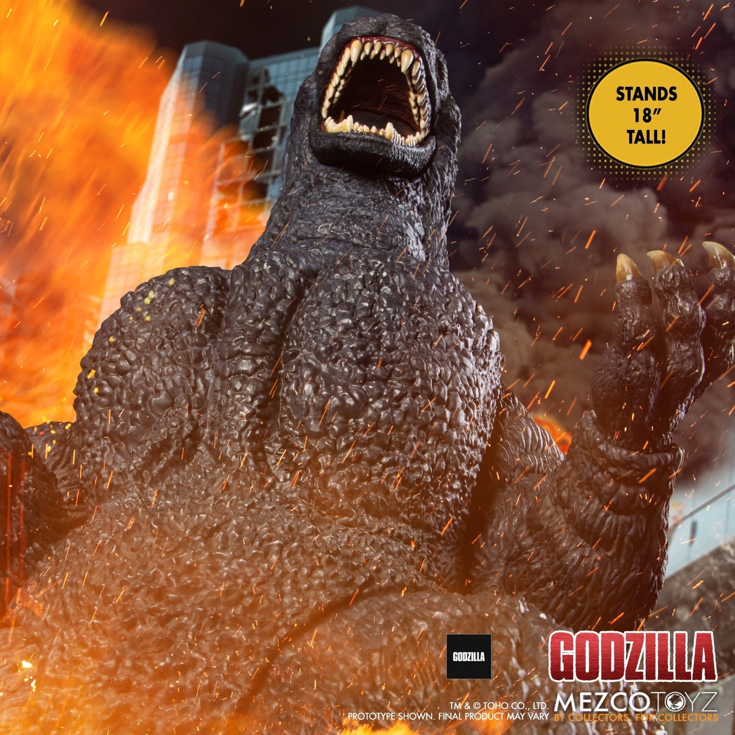 Ultimate Godzilla: Godzilla Mezco Toys 18" Figure