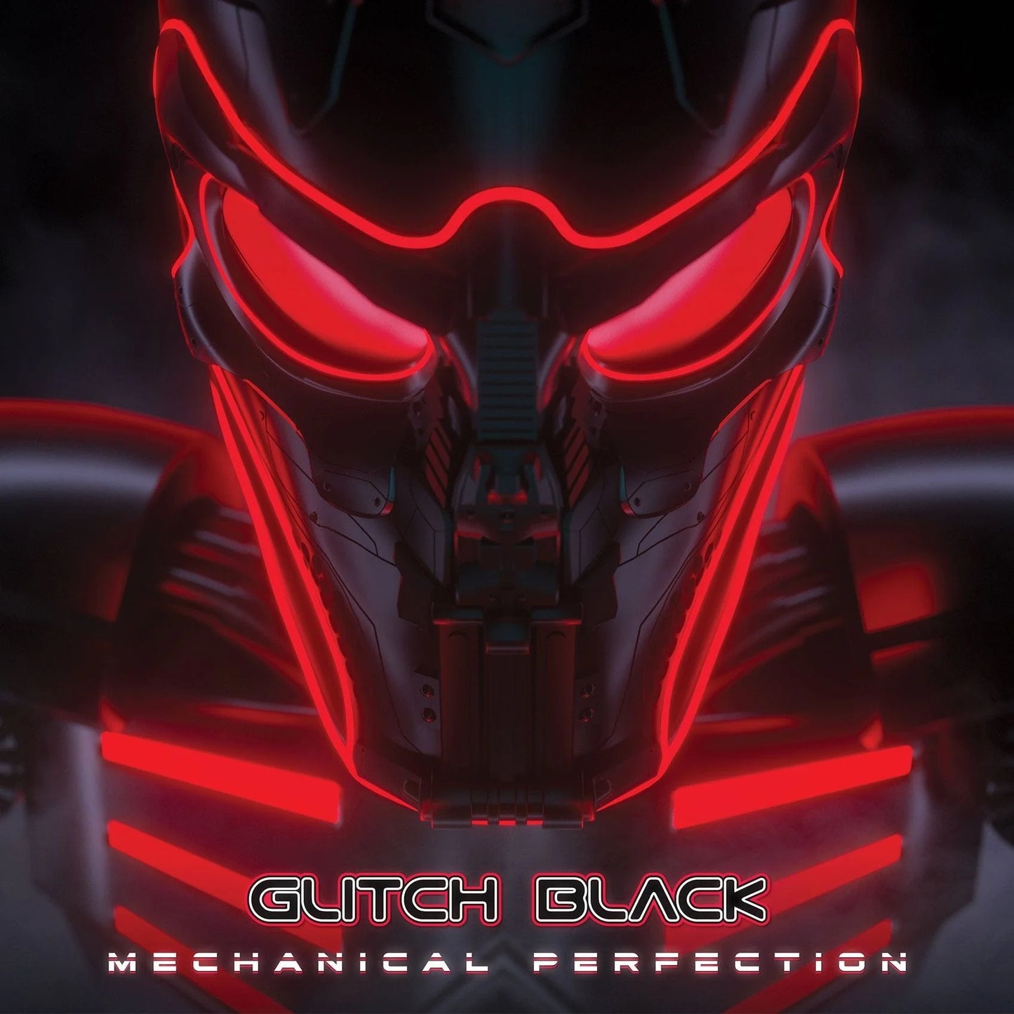 Glitch Black - Mechanical Perfection - LP Record Red Vinyl