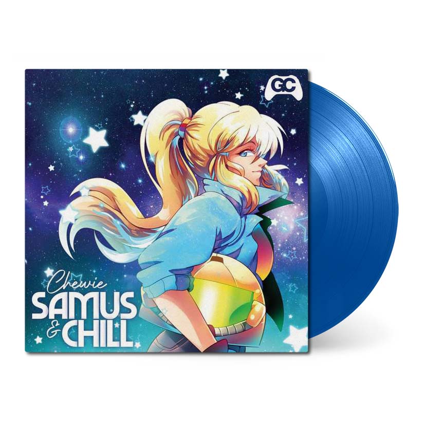 Tune In with Chewie - Samus & Chill Original Soundtrack - Blue Vinyl LP Record