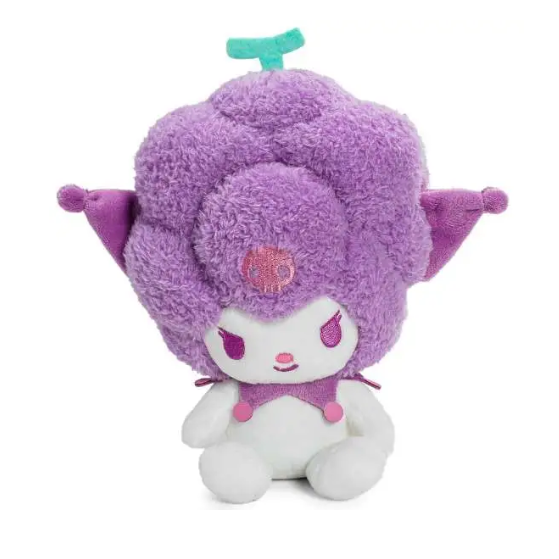 Hello Kitty and Friends Grape Kuromi Plush - Kidrobot - Phunny Series