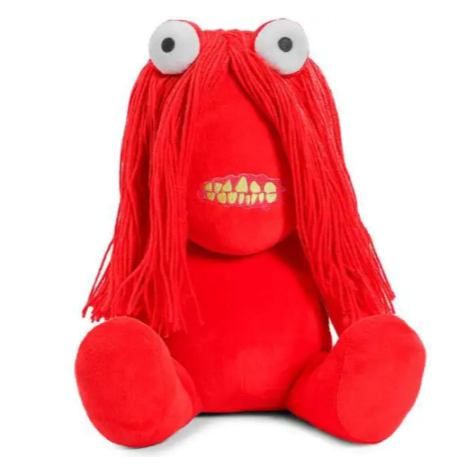 Don't Hug Me I'm Scared Red Guy Vibrating Plush - Kidrobot - Phunny Series