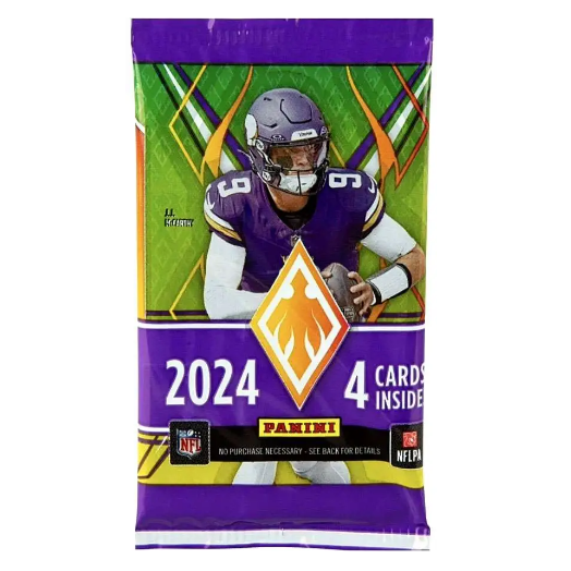 2024 Phoenix NFL Football Blaster Pack - 4 Trading Cards - Panini