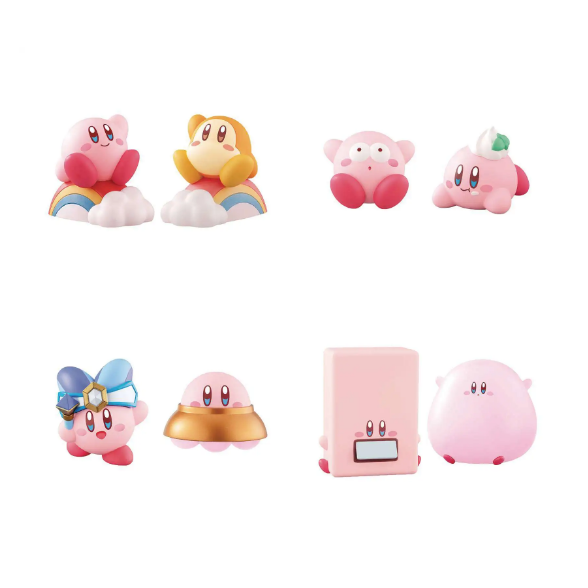 Kirby's Dream Land Kirby Friends Vol. 4 Shokugan Blind Box - 1 Random Figure, 8 Types Available - Bandai