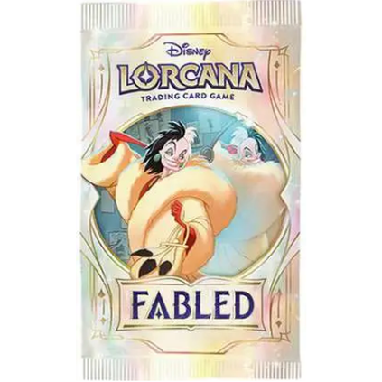 Disney Lorcana TCG Fabled Booster Pack - 12 Cards - Ravensburger