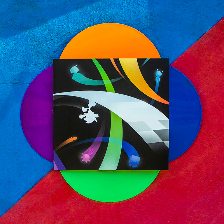 Sonic Colors: Ultimate Original Game Soundtrack OST - Vinyl Record Set 2xLP, Random Sprite Colored
