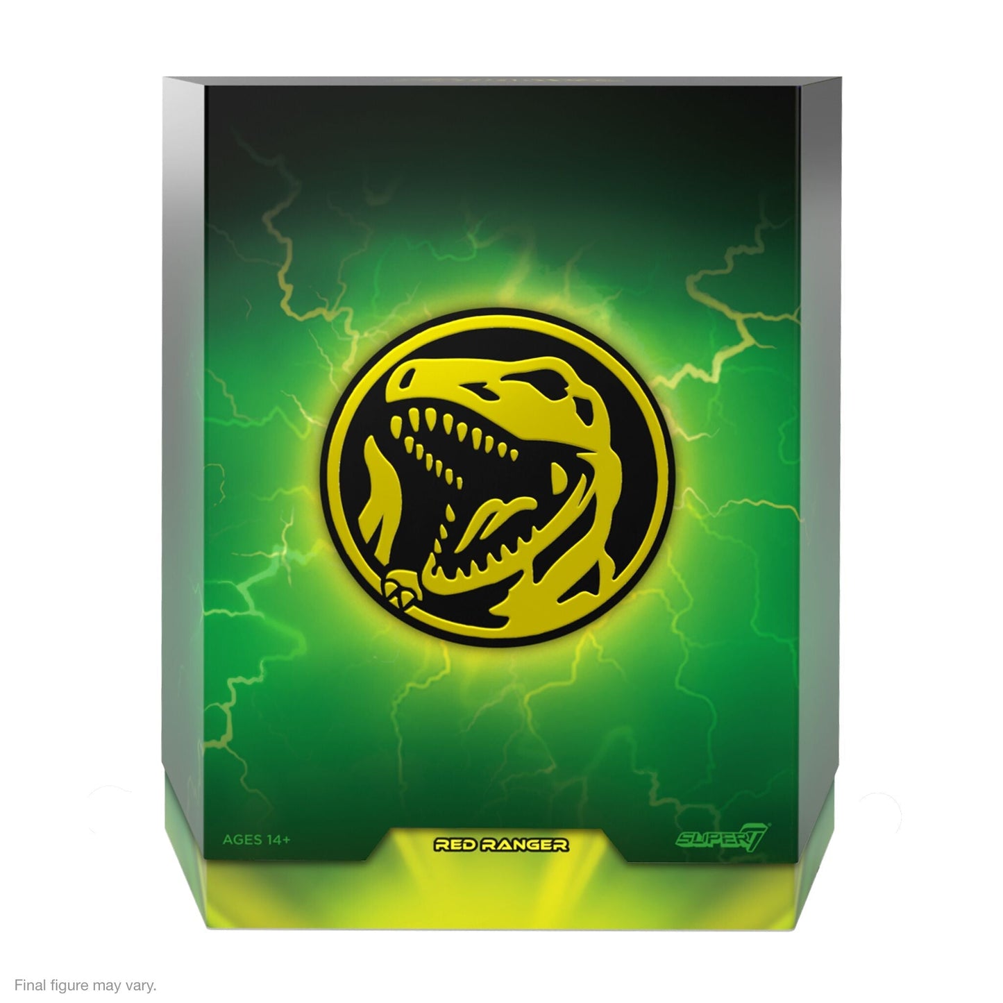 Power Rangers ULTIMATES! Red Ranger Wave 2 Super7 Figure