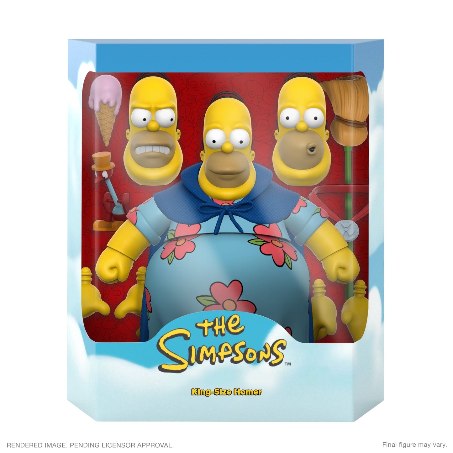 The Simpsons Ultimates! King-Size Homer Wave 4