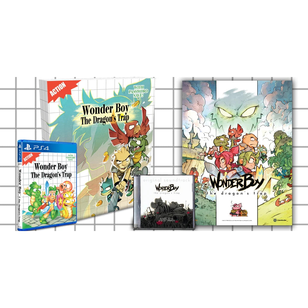 Wonder Boy: The Dragon's Trap Collector's Edition - PlayStation 4 - Limited Run #73