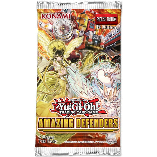 Yu-Gi-Oh! TCG Amazing Defenders Booster Pack - 7 Cards - Konami