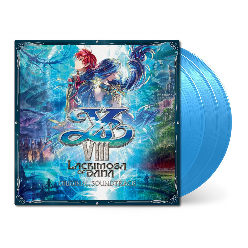 Y's VIII: Lacrimosa of Dana OST - 3 LP Set Blue Vinyl