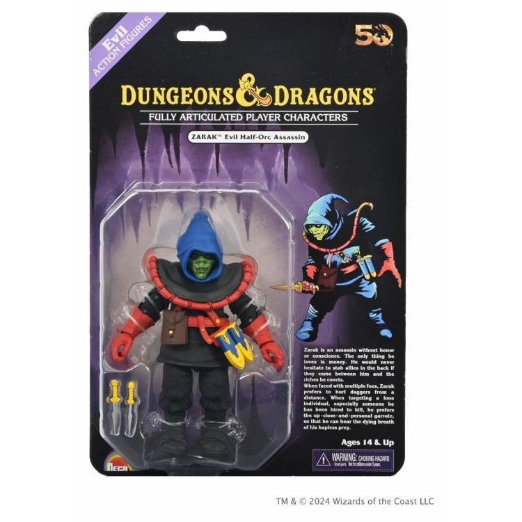 Dungeons & Dragons 50th Anniversary Zarak Action Figure - NECA
