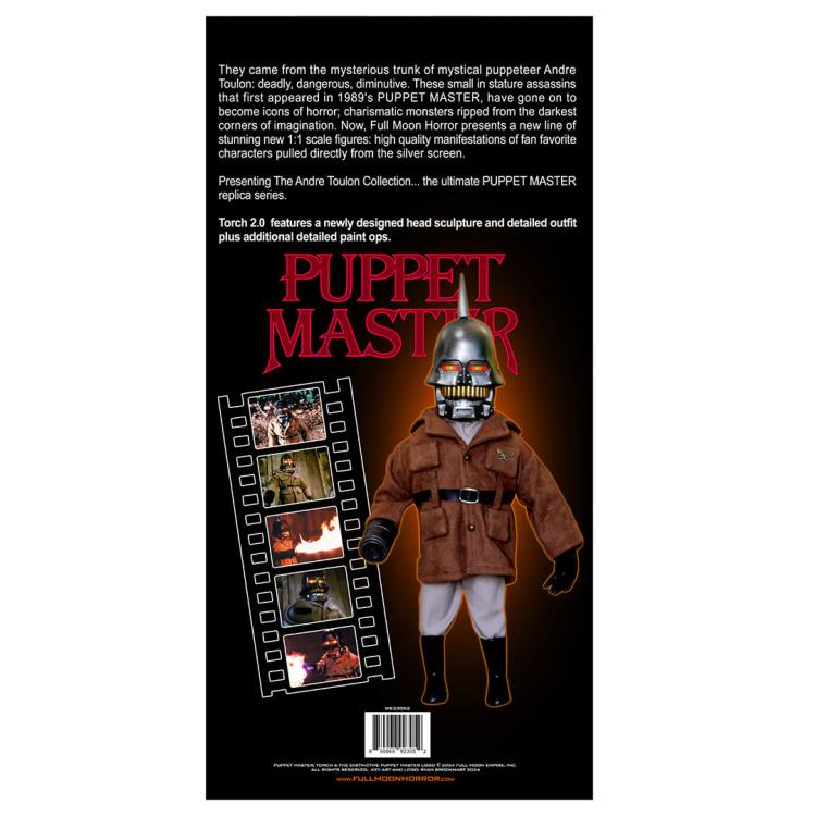 Puppet Master Torch Horror 1:1 Scale Limited Edition Replica Statue Figure - Full Moon Features - The Andre Toulon Collection