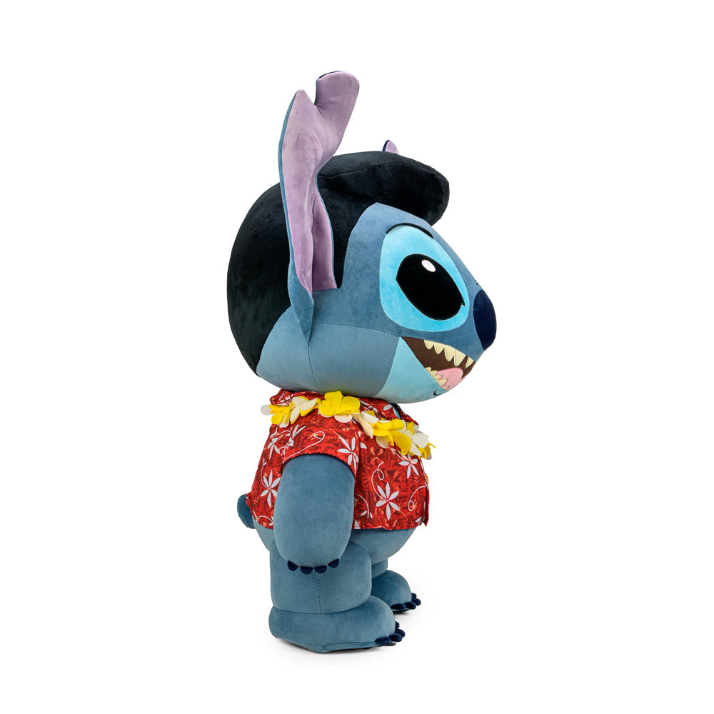 Lilo & Stitch Elvis Blue Hawaiian Stitch 4' Plush - Kidrobot Disney Stitch Inspired by Elvis Collection