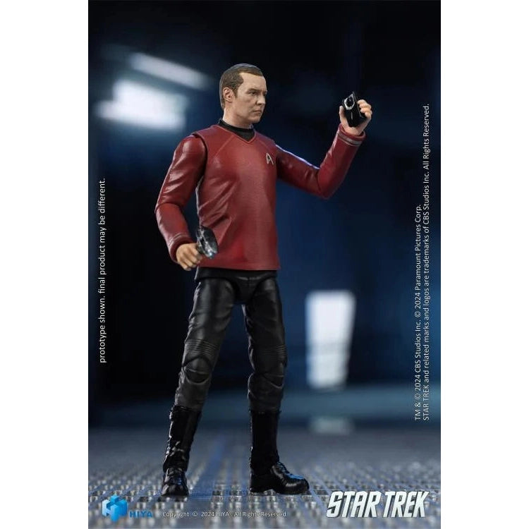 Star Trek 2009 Scotty 1/18 Scale Action Figure - Hiya Toys: Exquisite Mini Series - PX Previews Exclusive