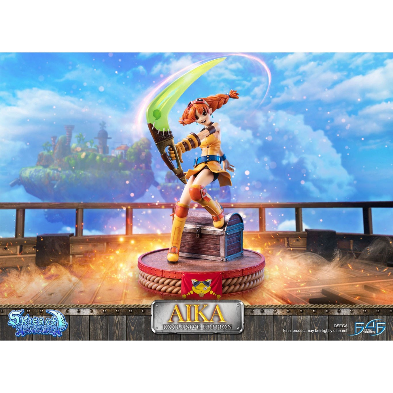 Skies of Arcadia Aika Statue