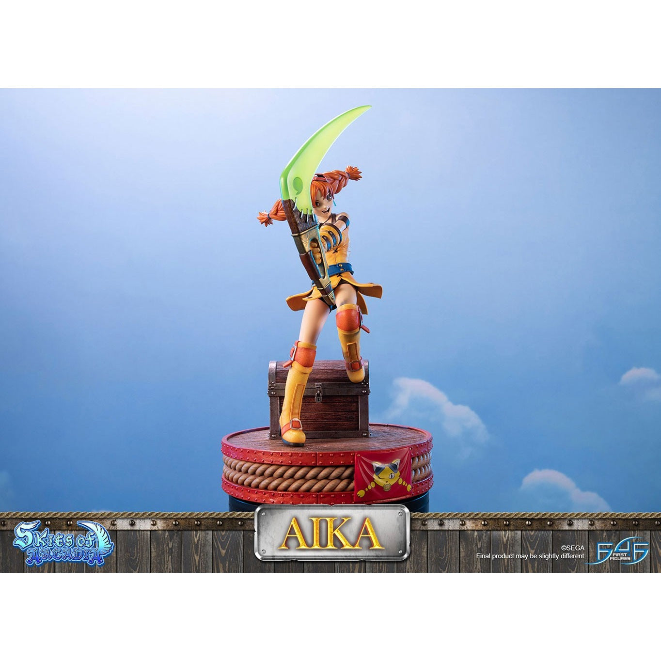 Skies of Arcadia Aika Statue