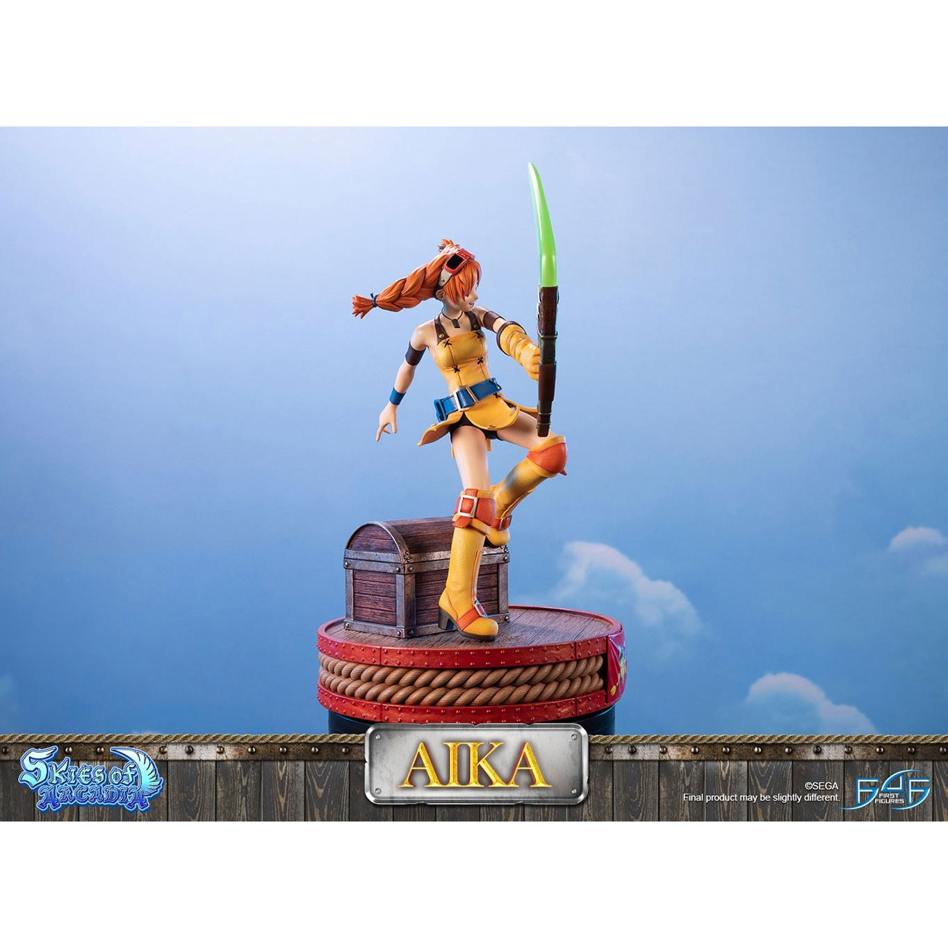 Skies of Arcadia Aika Statue