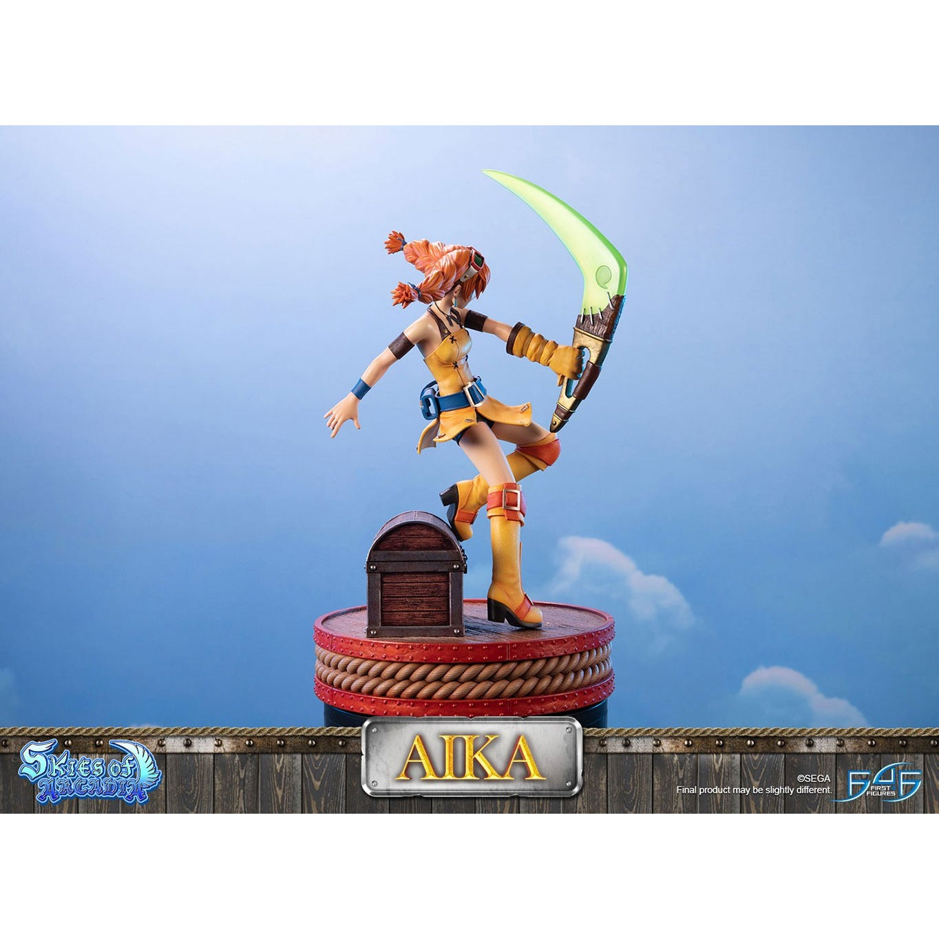 Skies of Arcadia Aika Statue