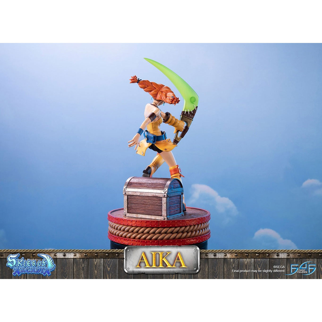 Skies of Arcadia Aika Statue
