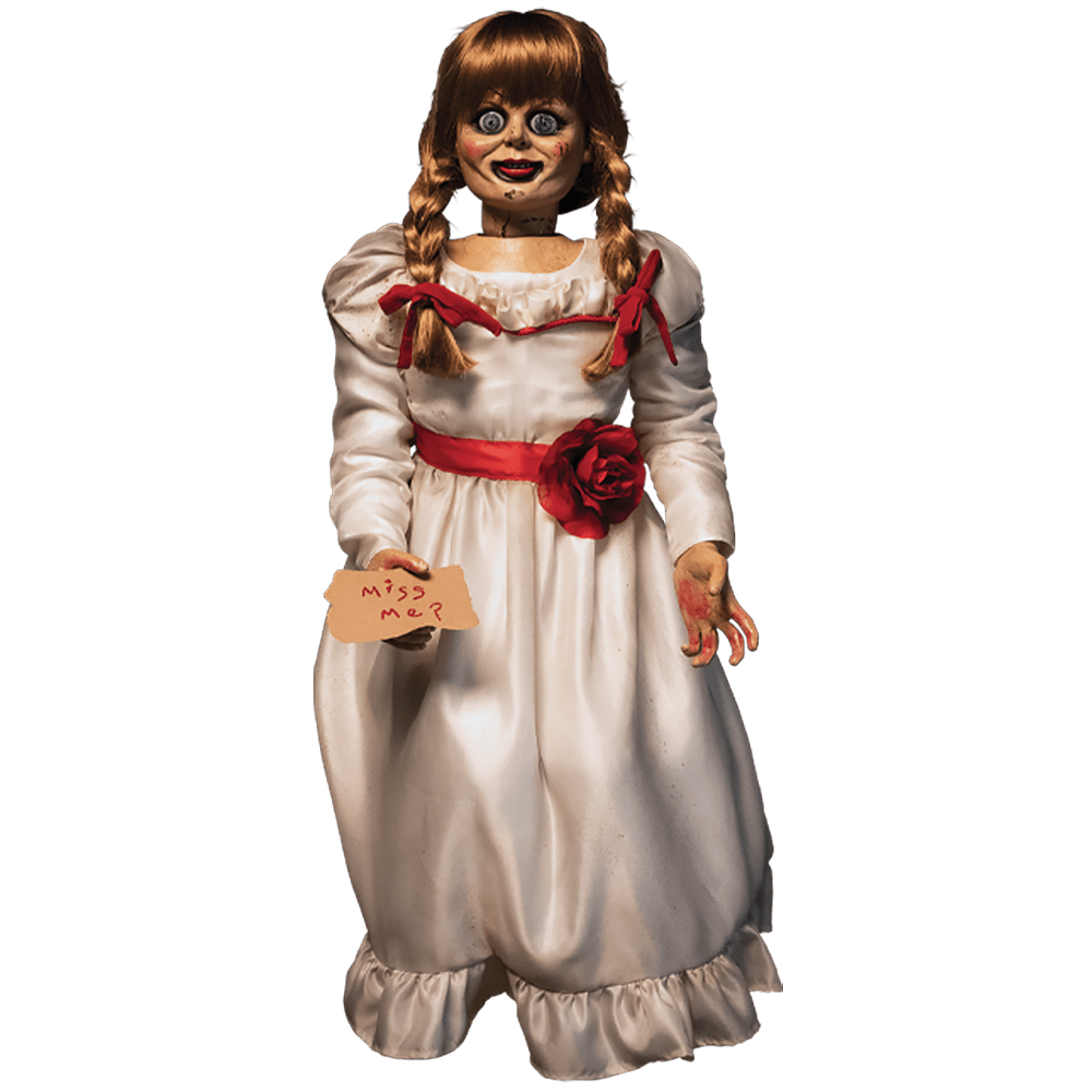 The Conjuring Annabelle 1 1 Scale Doll Trick or Treat Studios JustPressPlayOnline