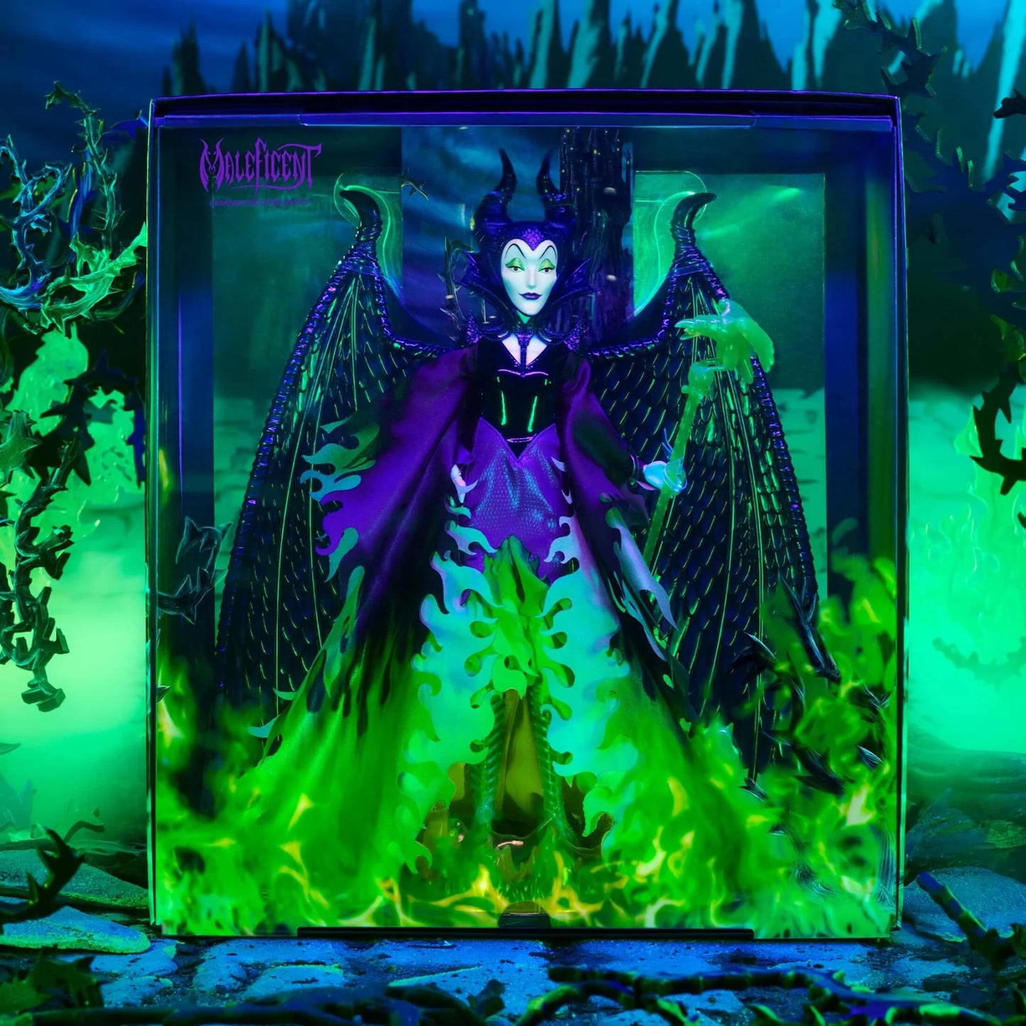 Sleeping Beauty Maleficent Doll - Mattel - Disney Collector Darkness Descends Series