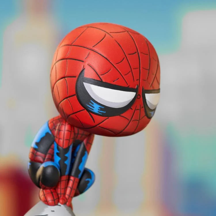 Marvel Animated Spider-Man Chimney Limited Edition Statue - Diamond Select
