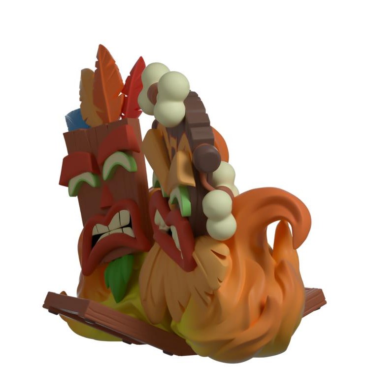 Crash Bandicoot 4: It's About Time Aku Aku & Uka Uka Vinyl Figure - Youtooz