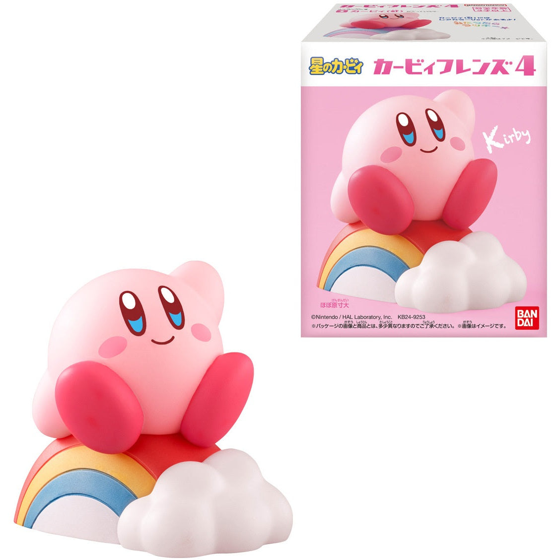 Kirby's Dream Land Kirby Friends Vol. 4 Shokugan Blind Box - 1 Random Figure, 8 Types Available - Bandai