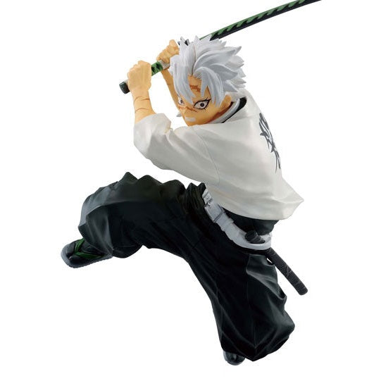 Demon Slayer: Kimetsu no Yaiba Sanemi Shinazugawa Statue Figure - Banpresto Vibration Stars