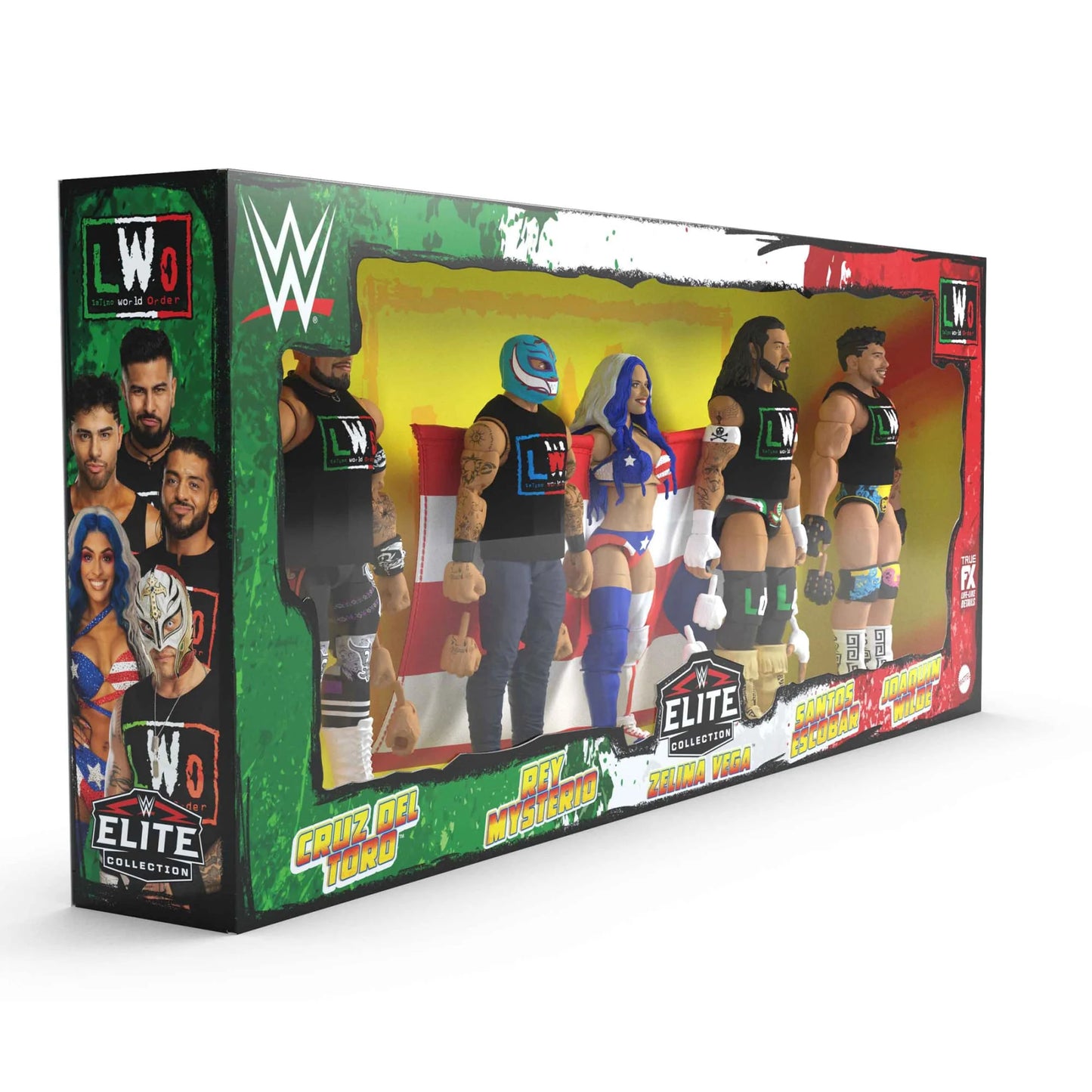 WWE Elite Collection Latino World Order LWO Action Figure 5-Pack - Mattel - Creations Exclusive