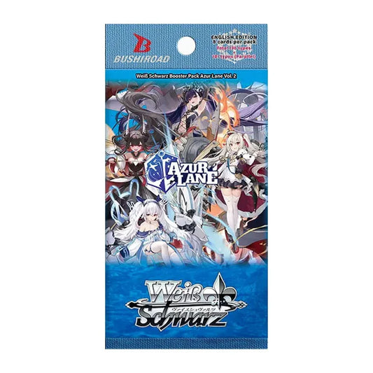 Weiss Schwarz: Azur Lane Vol. 2 Booster Pack - 8 Cards, English Edition - Bushiroad