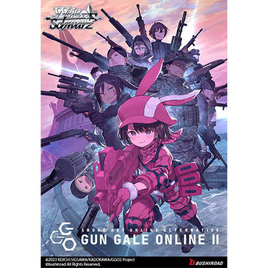 Weiss Schwarz: Sword Art Online Alternative Gun Gale Online II Premium Booster Pack - 6 Cards - Bushiroad