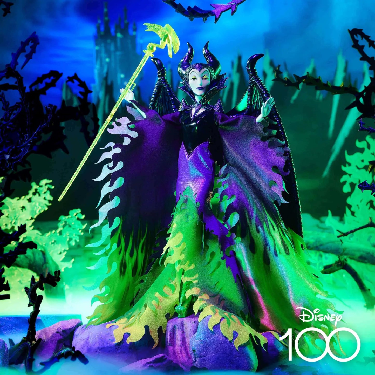 Sleeping Beauty Maleficent Doll - Mattel - Disney Collector Darkness Descends Series
