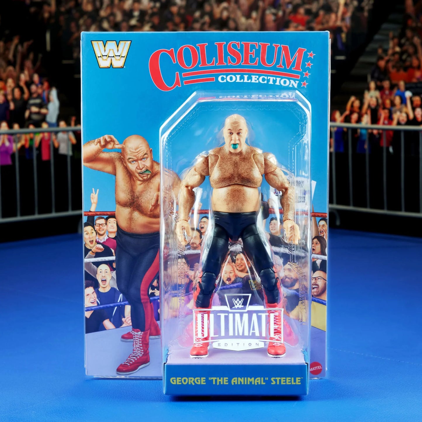 WWE Coliseum "Rowdy" Roddy Piper & George "The Animal" Steele Action Figure 2-Pack - Mattel - Creations Exclusive