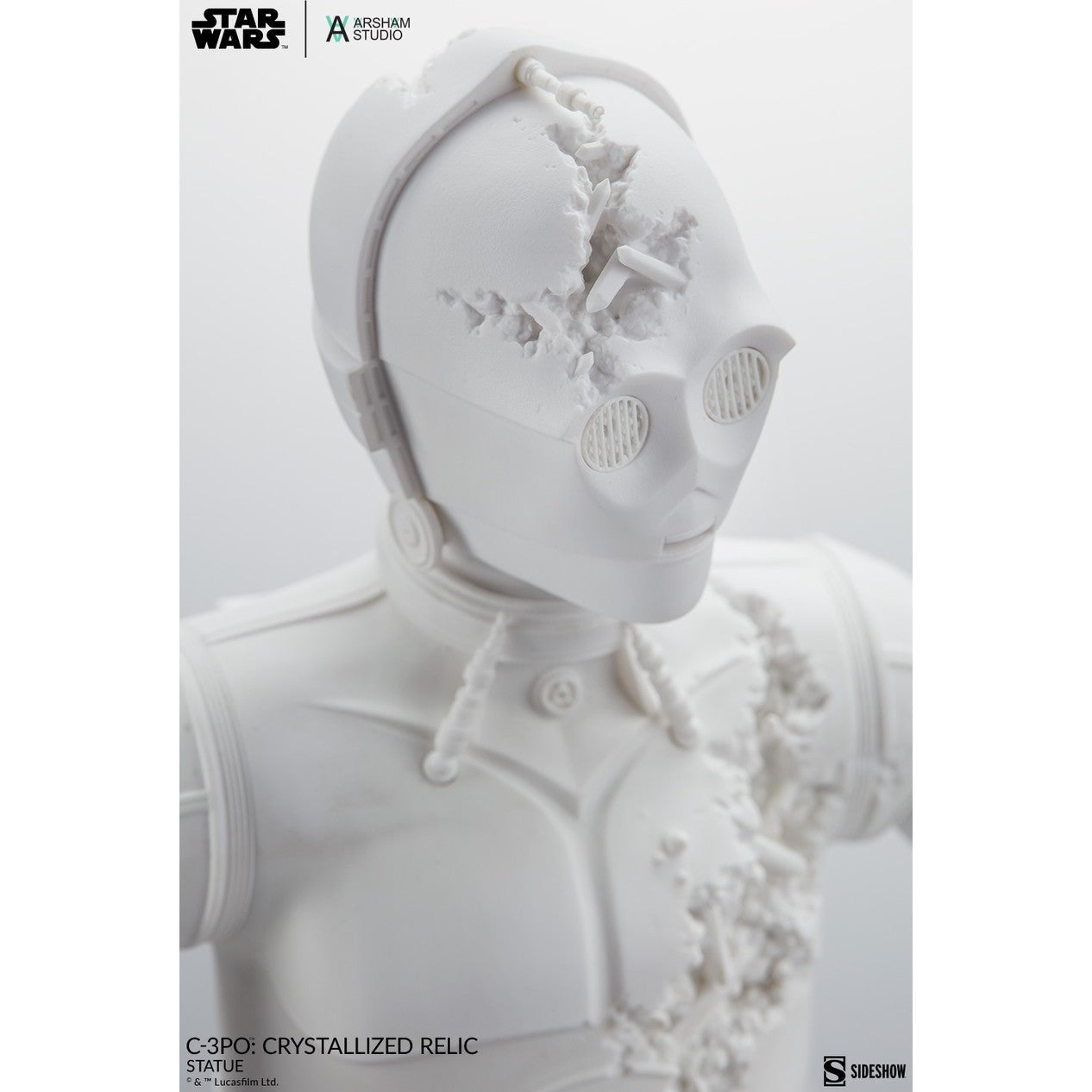 Star Wars C-3PO Crystallized Relic Statue Arsham