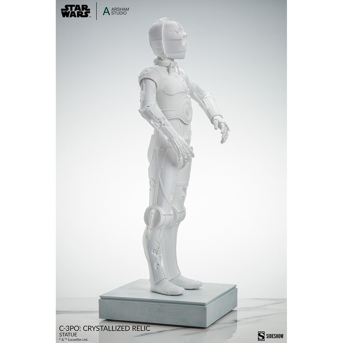 Star Wars C-3PO Crystallized Relic Statue Arsham