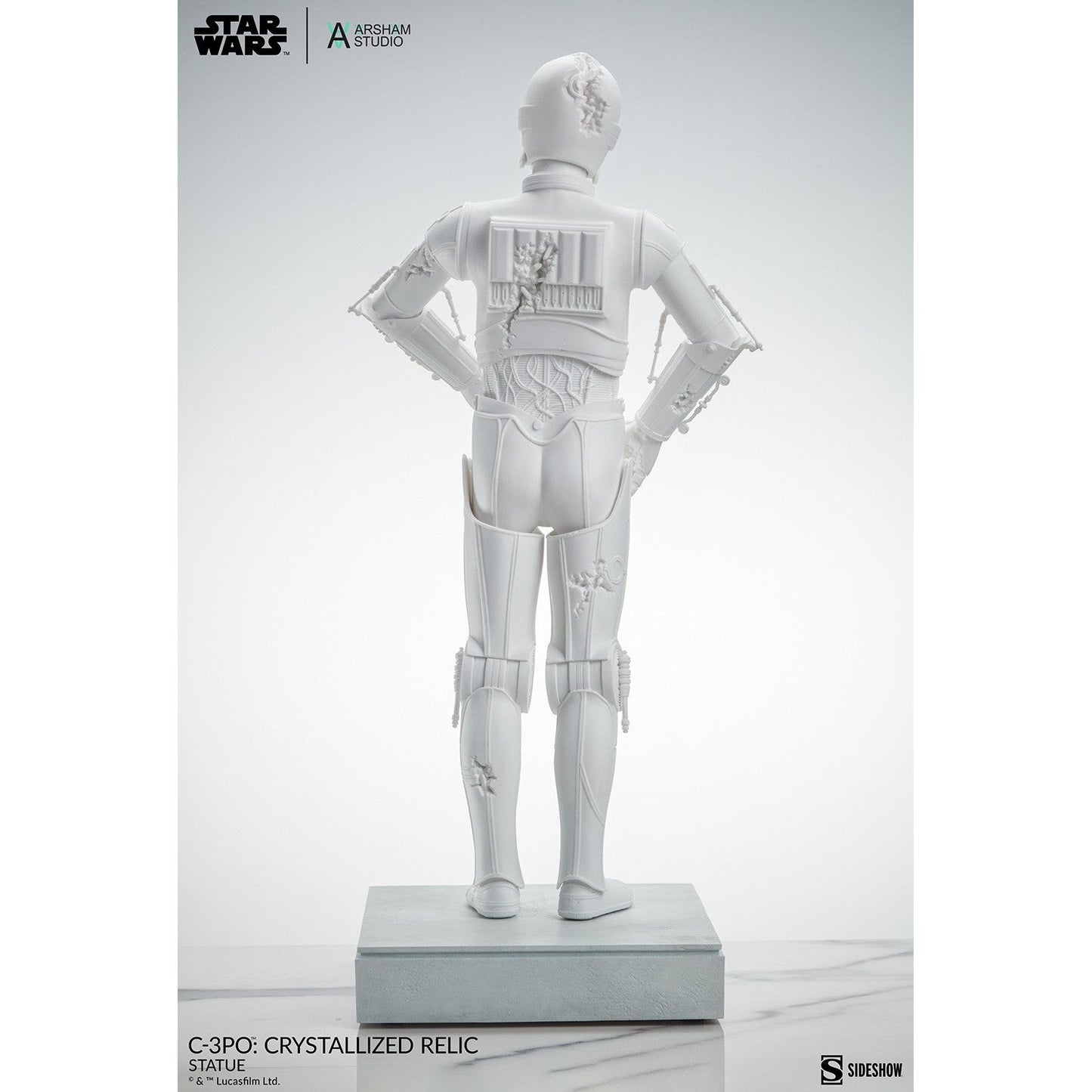 Star Wars C-3PO Crystallized Relic Statue Arsham