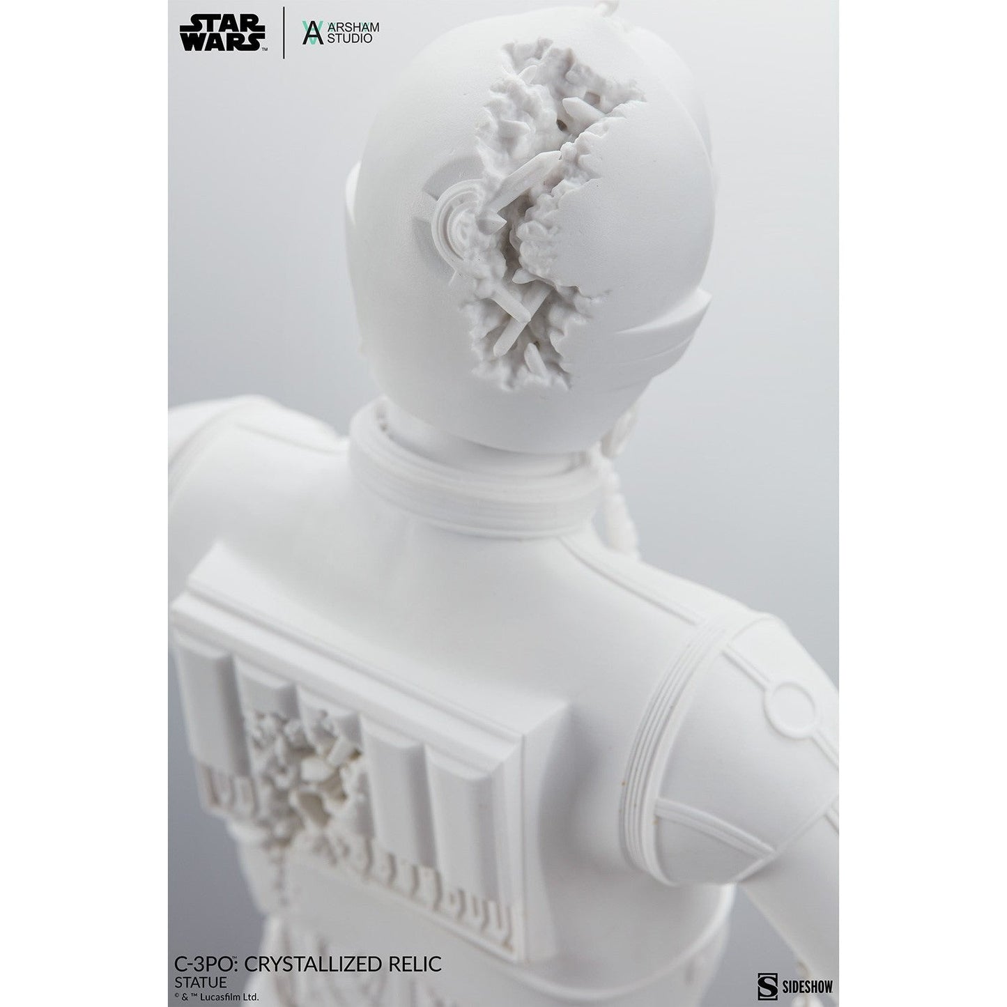 Star Wars C-3PO Crystallized Relic Statue Arsham