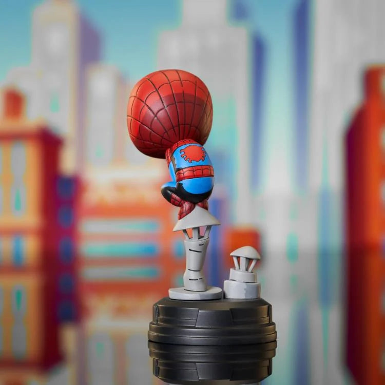 Marvel Animated Spider-Man Chimney Limited Edition Statue - Diamond Select