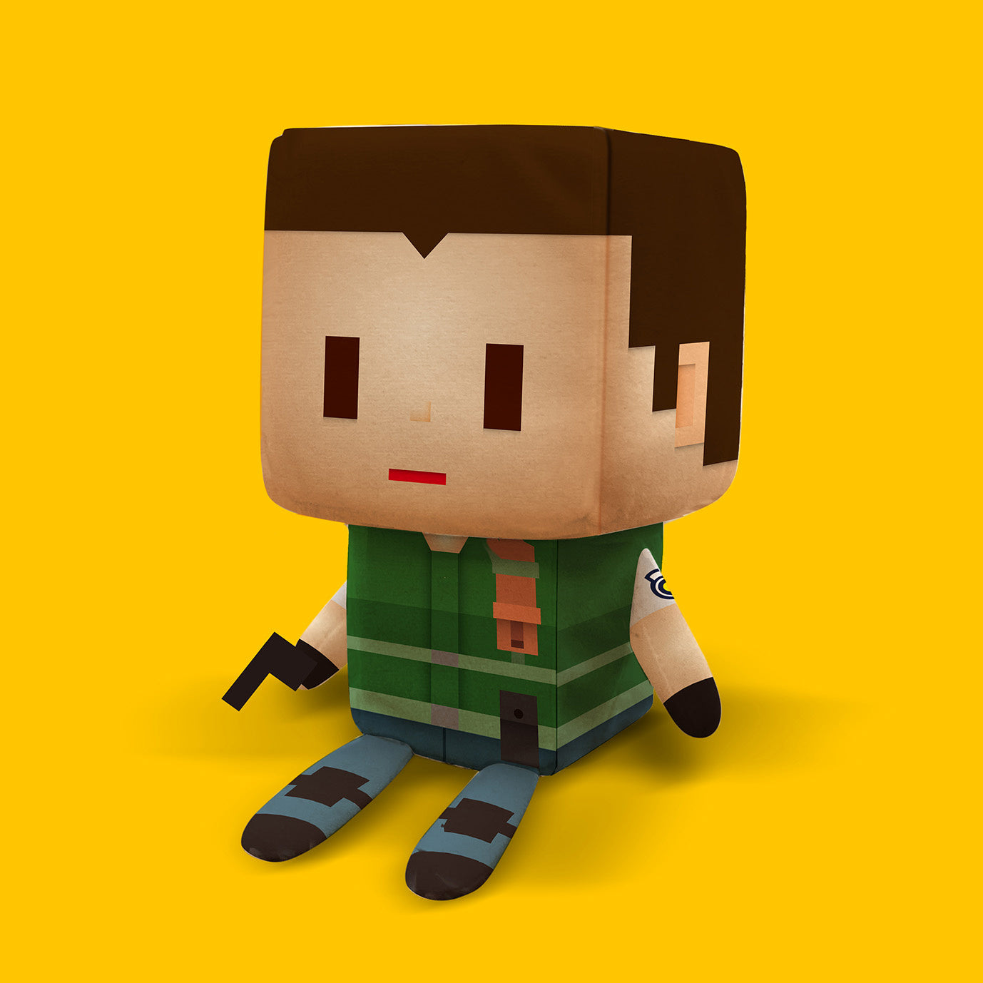 Resident Evil Chris Redfield Plush Toy - Capcom - 40th Anniversary Voxenation #005