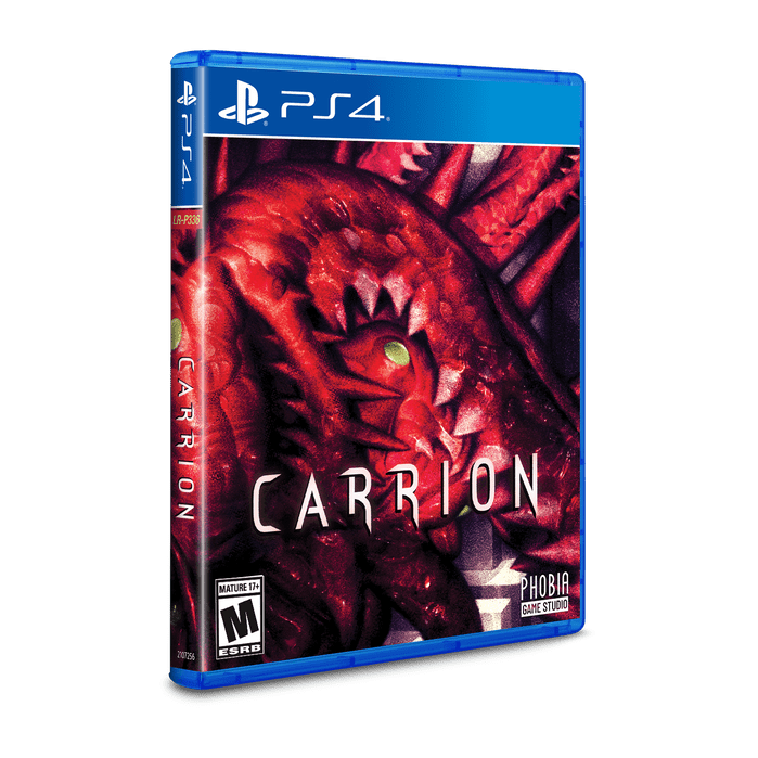 Carrion Physical Release Carrion Limited Edition Nintendo Switch