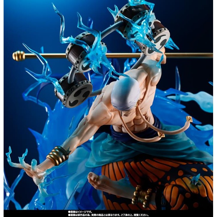 One Piece Enel 60 Million Volt Lightning Dragon Statue Figure - Bandai Spirits - FiguartsZERO Extra Battle