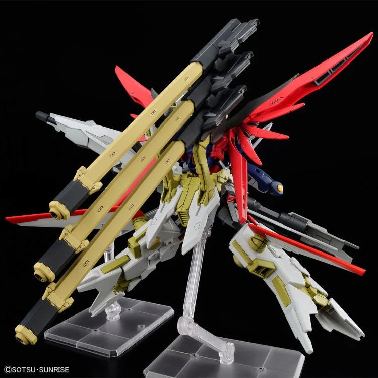 Mobile Suit Gundam SEED Freedom HGCE ZGMF/A-42S2 Destiny Gundam Spec II & Zeus Silhouette 1/144 Scale Model Kit - Bandai Spirits