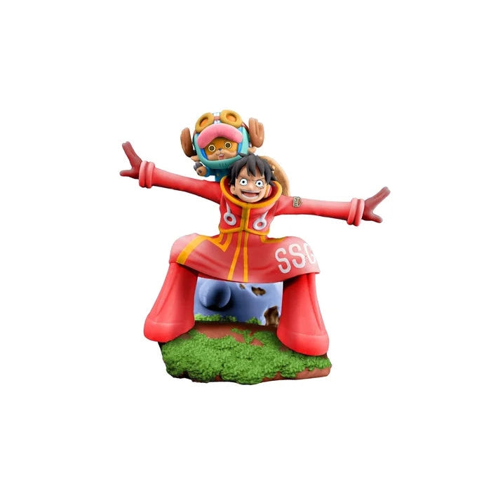 One Piece Logbox Re Birth Egg Head Arc Blind Box - 1 Random Figure: 4 Possible Designs - Megahouse, Petitrama