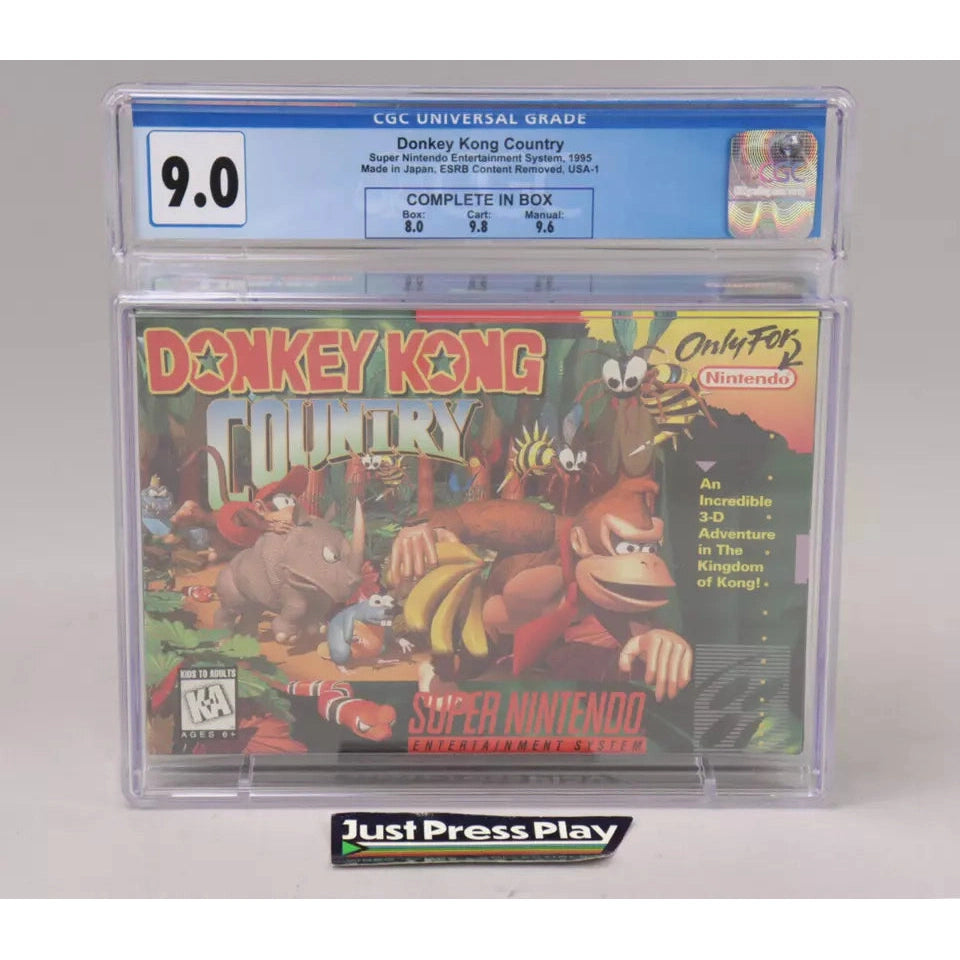 Donkey Kong online Country Snes CIB