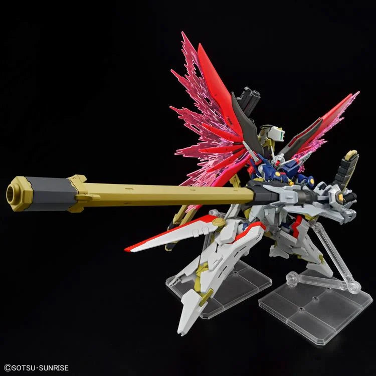 Mobile Suit Gundam SEED Freedom HGCE ZGMF/A-42S2 Destiny Gundam Spec II & Zeus Silhouette 1/144 Scale Model Kit - Bandai Spirits