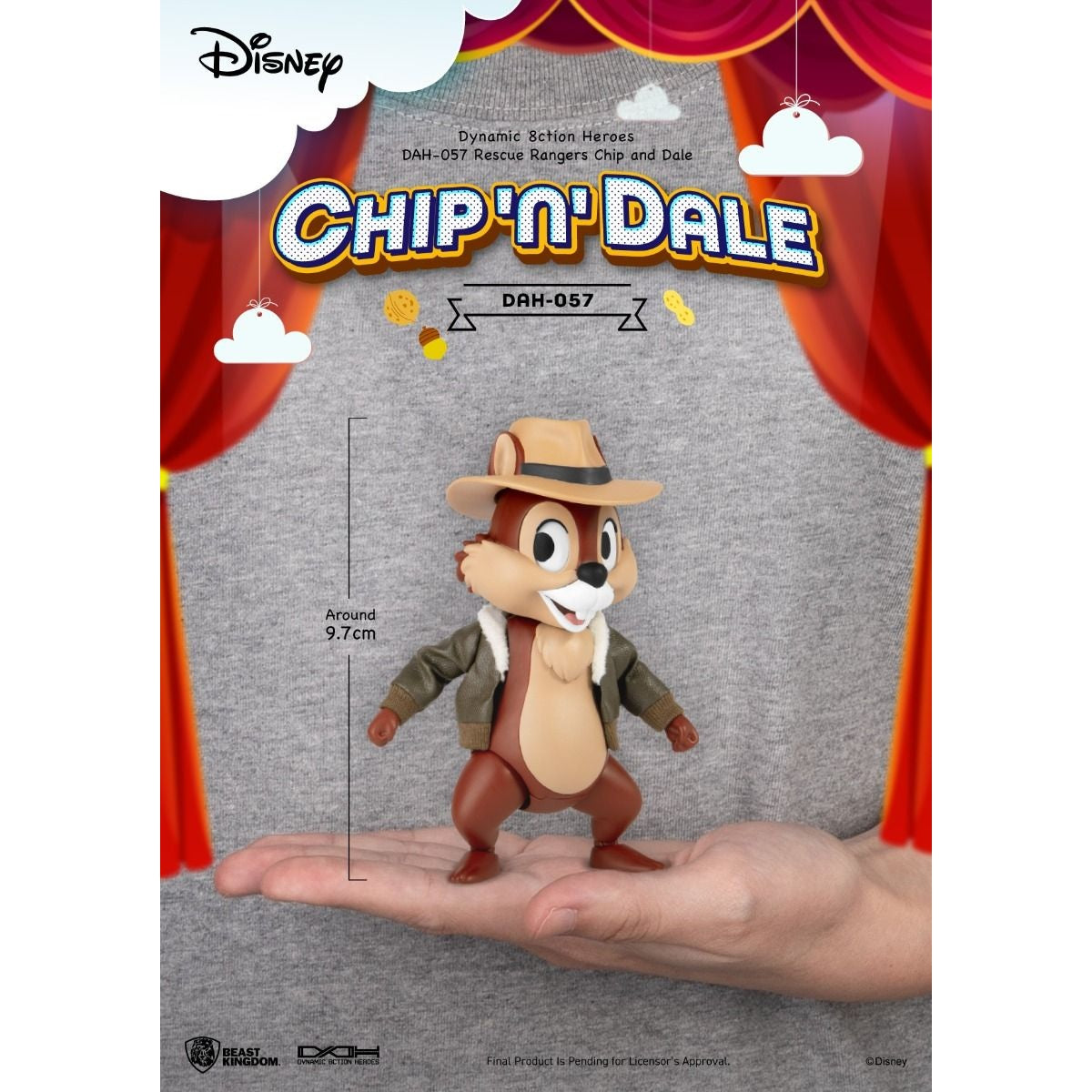 Disney Rescue Rangers Chip 'n' Dale 2 Pack DAH-057