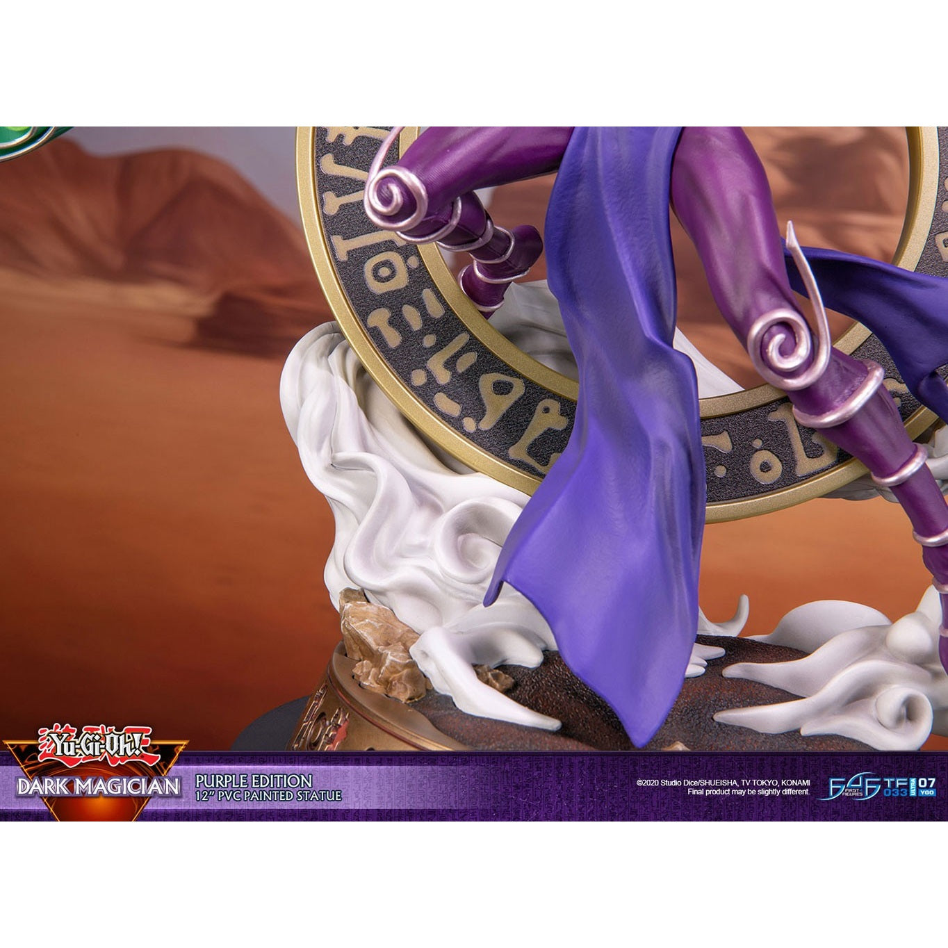 Yu-Gi-Oh! Dark Magician Purple Variant Statue F4F