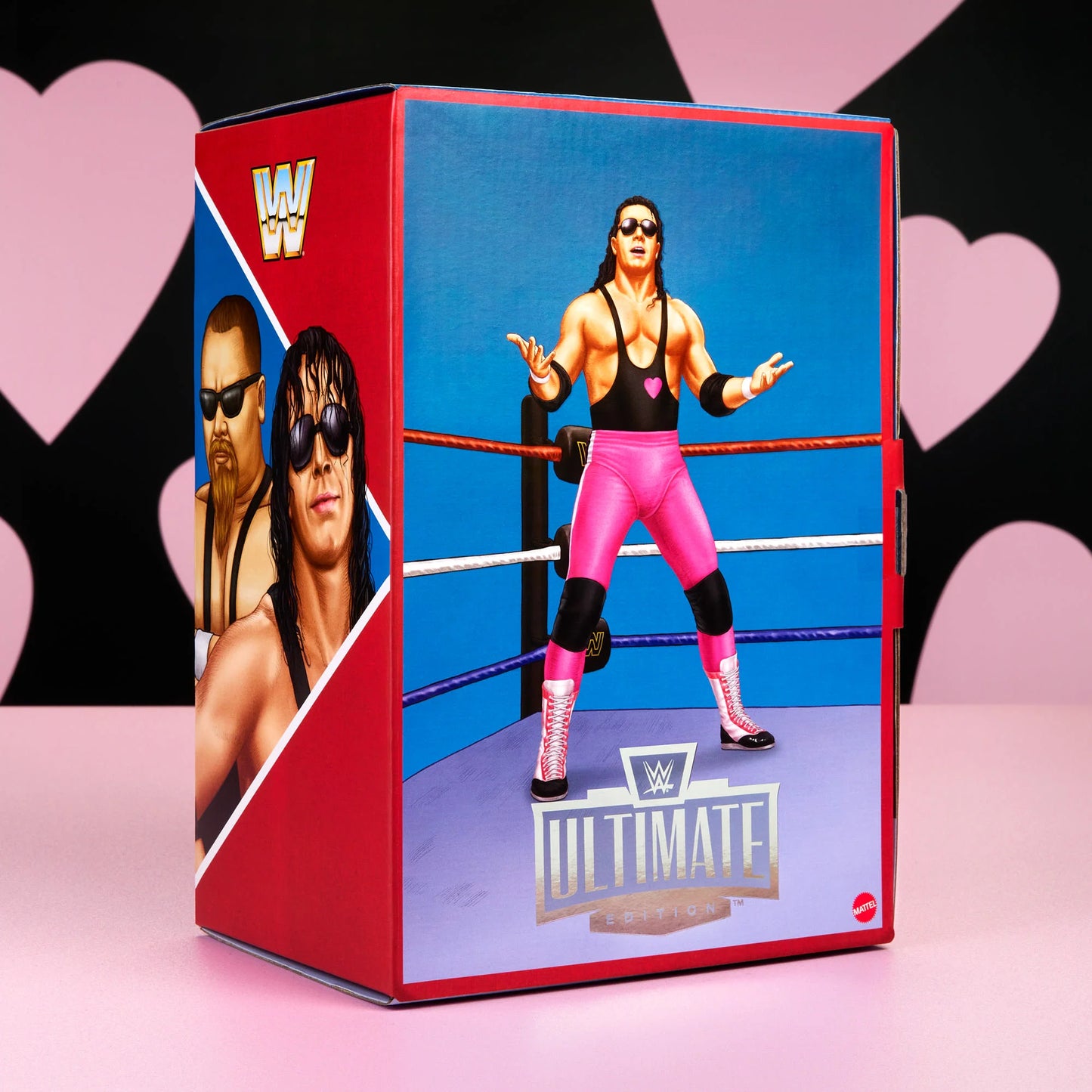 WWE Ultimate Edition Coliseum Collection Hart Foundation Bret "Hit Man" Hart & Jim "The Anvil" Neidhart - Action Figure 2-Pack - Mattel Creations Exclusive!